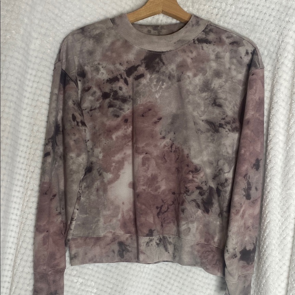 Harmony & Balance yoga Tie-Dye Sweatshirt Top